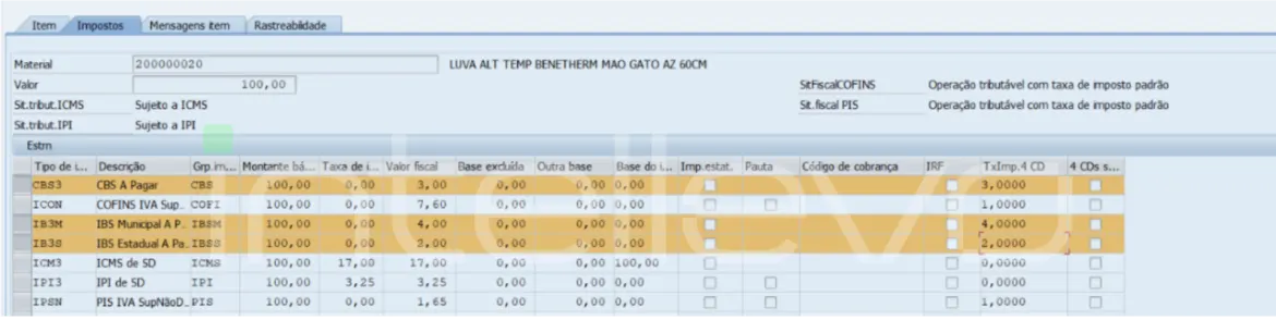 Brazil's tax reform – CBS and IBS in SAP: Intellevo has already validated the new solution.